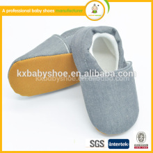 Gemacht in ningbo 2015 neue Ankunftskindschuh-Veloursleder weiche alleinige Babyschuhe